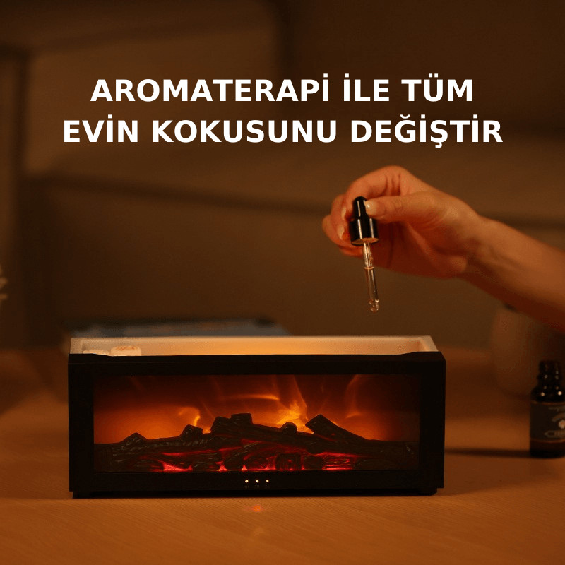 Şömine Aromaterapi Difüzör - NISHORA