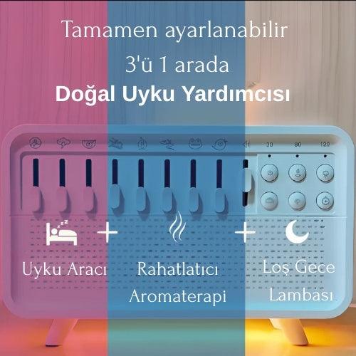 Beyaz Gürültü Aromaterapi Difüzör - NISHORA
