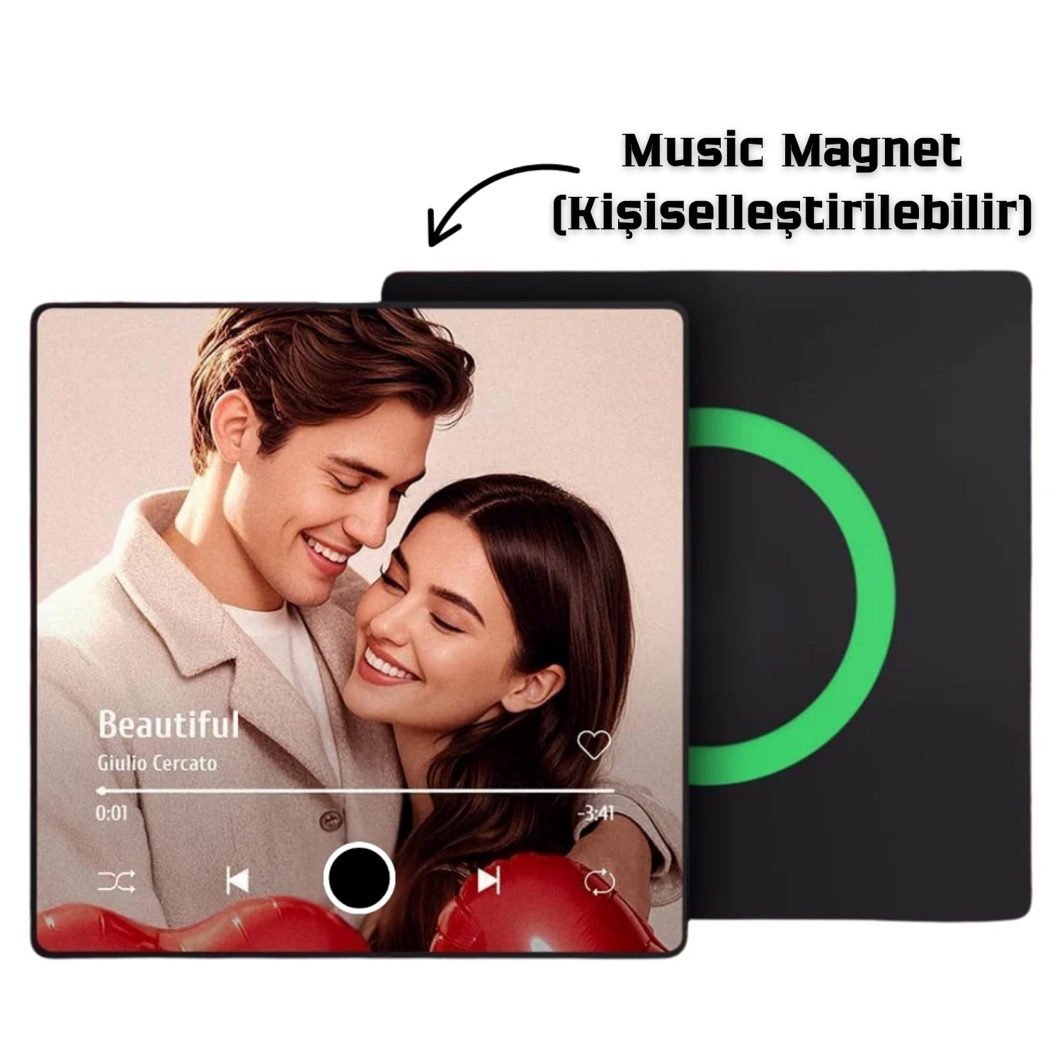 Music Magnet (Kişiye özel üretim)