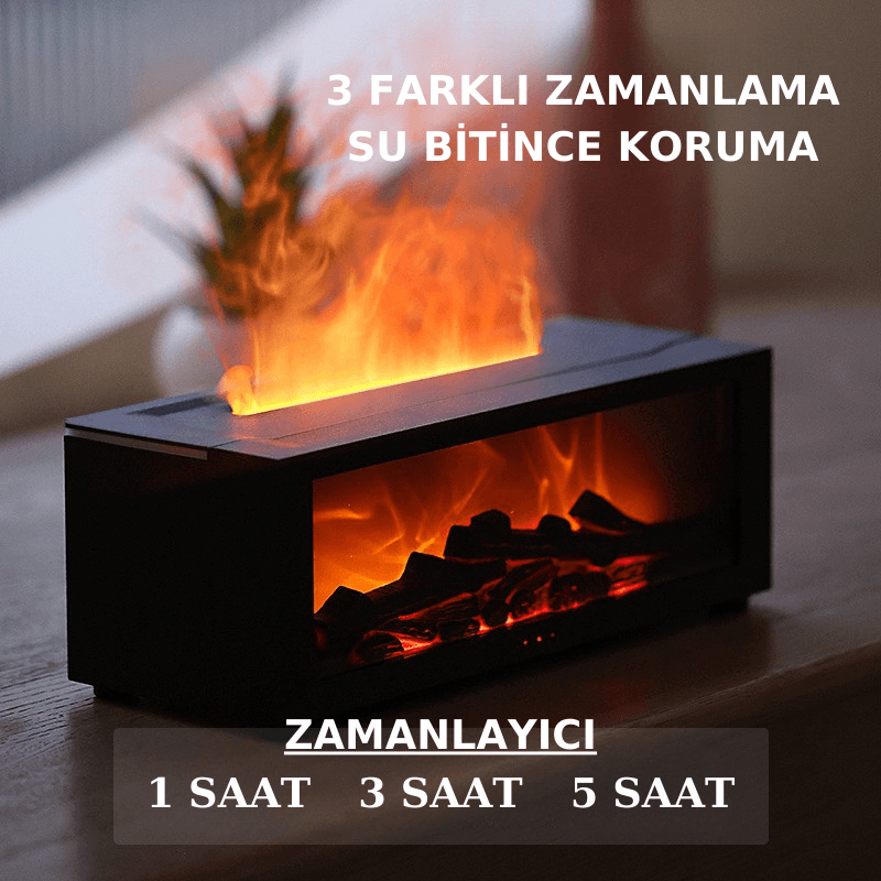 Şömine Aromaterapi Difüzör - NISHORA