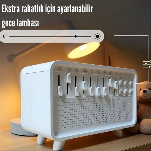 Beyaz Gürültü Aromaterapi Difüzör - NISHORA