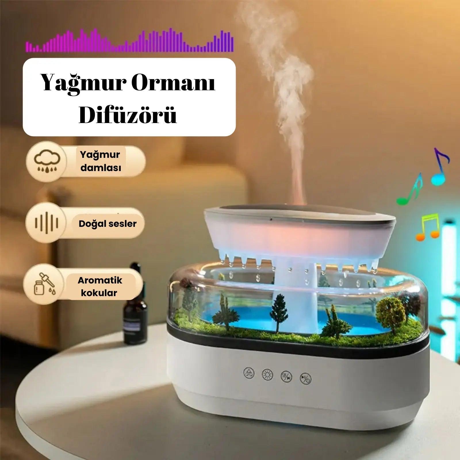 Yağmur Ormanı Aromaterapi Difüzör - NISHORA