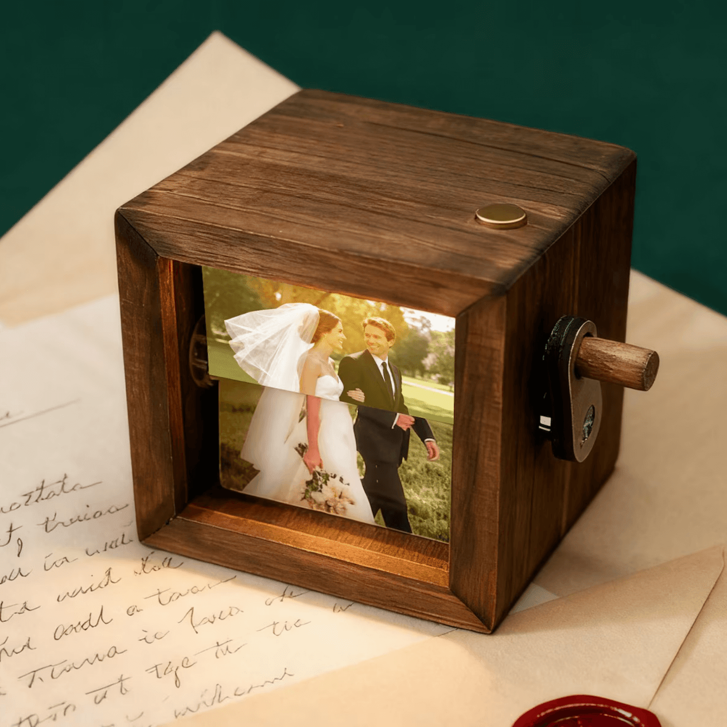 Işıklı Özel Fotoğraf Kutusu – Kişiye Özel Hediye | NISHORA