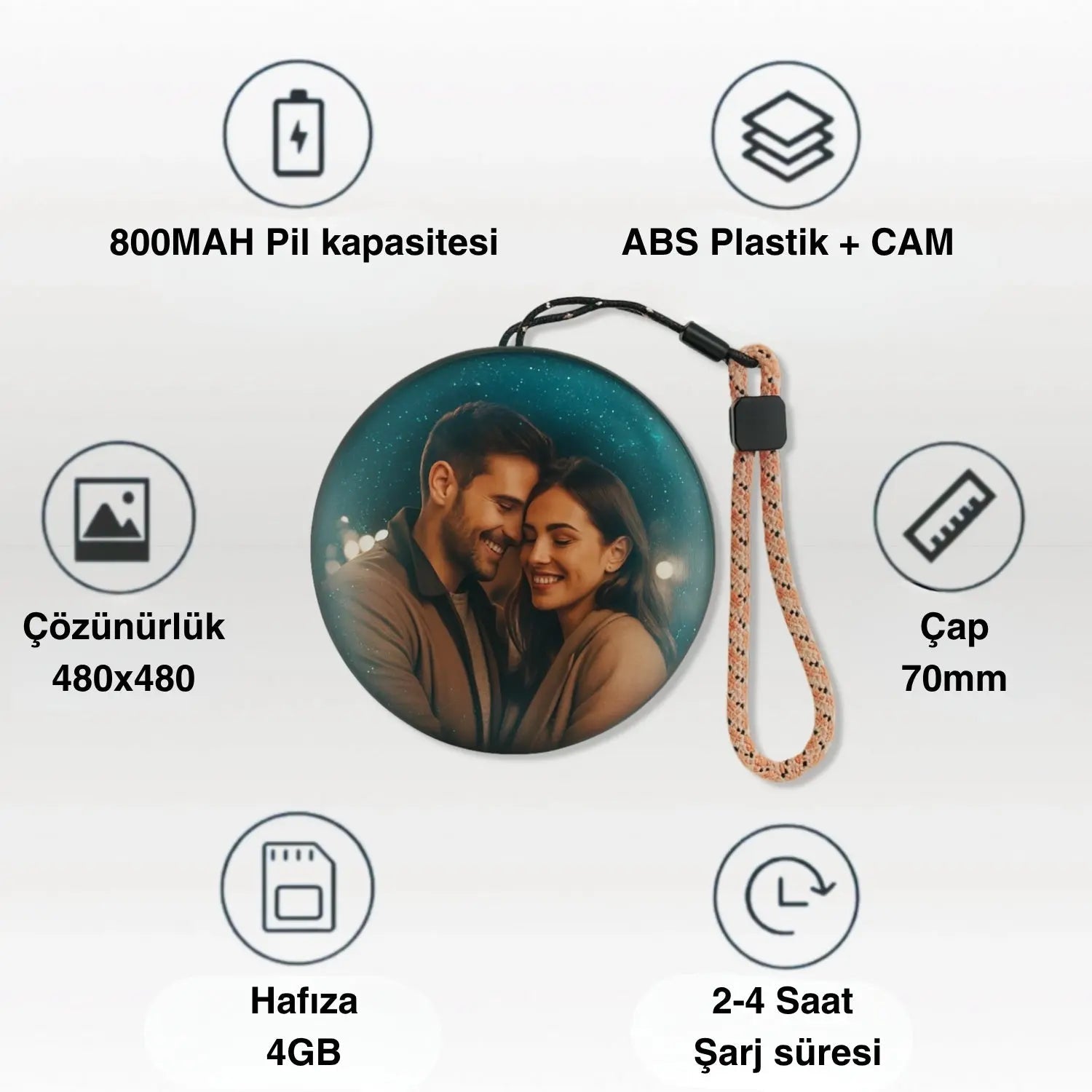 Kristal Video Küresi – Kişiye Özel Hediye | NISHORA