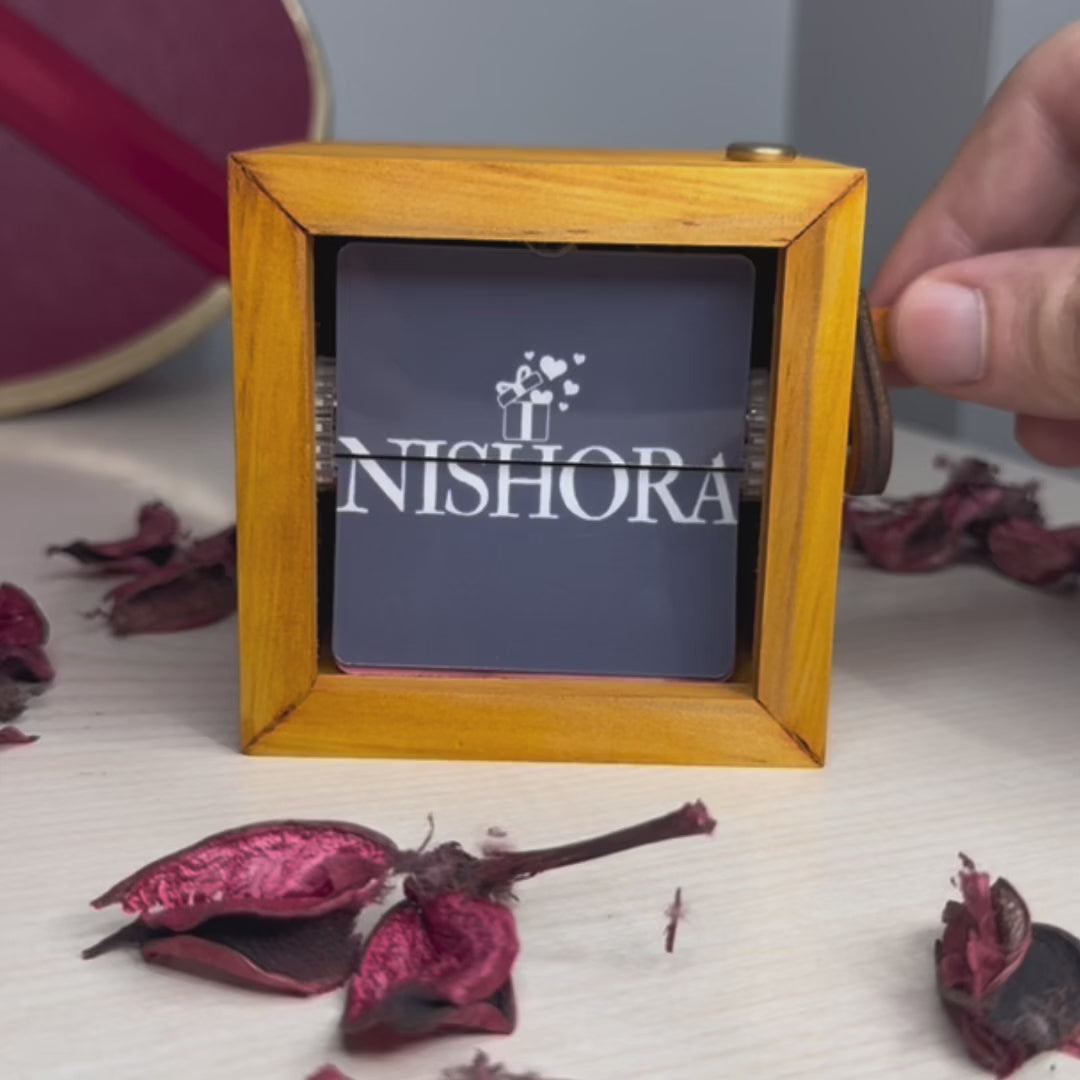 Işıklı Özel Fotoğraf Kutusu