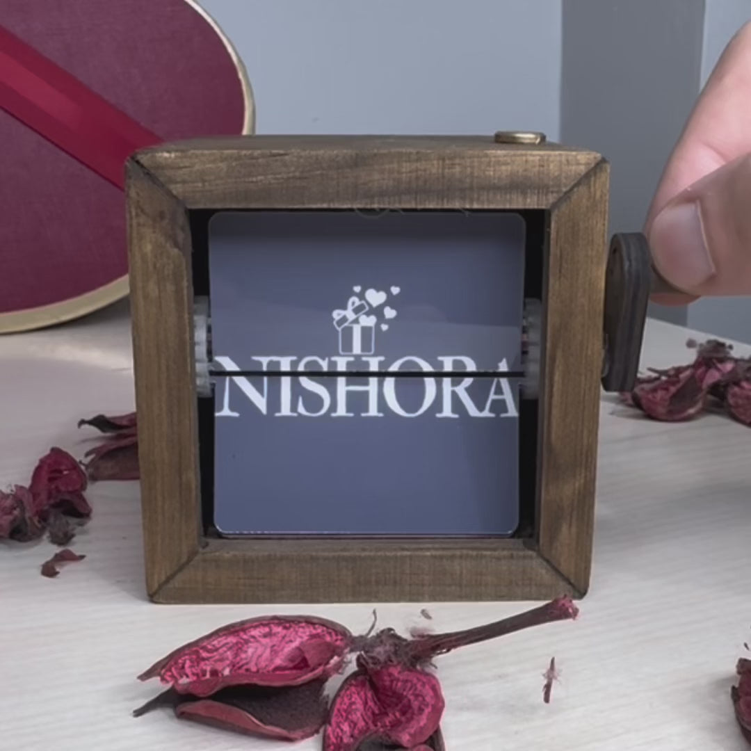 Işıklı Özel Fotoğraf Kutusu