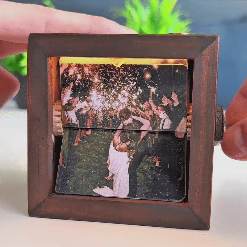 Işıklı Özel Fotoğraf Kutusu (Kişiye özel üretim)