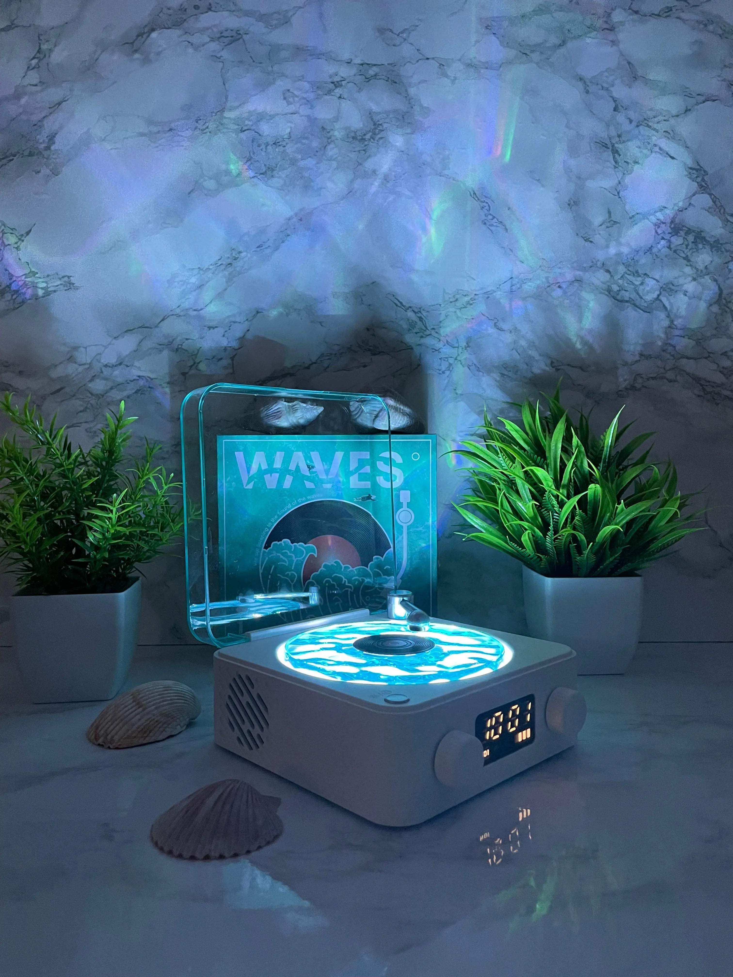 Retro Waves Bluetooth – Kişiye Özel Hediye | NISHORA