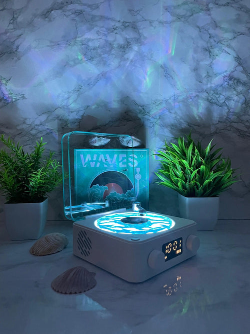 Retro Waves Bluetooth – Kişiye Özel Hediye | NISHORA