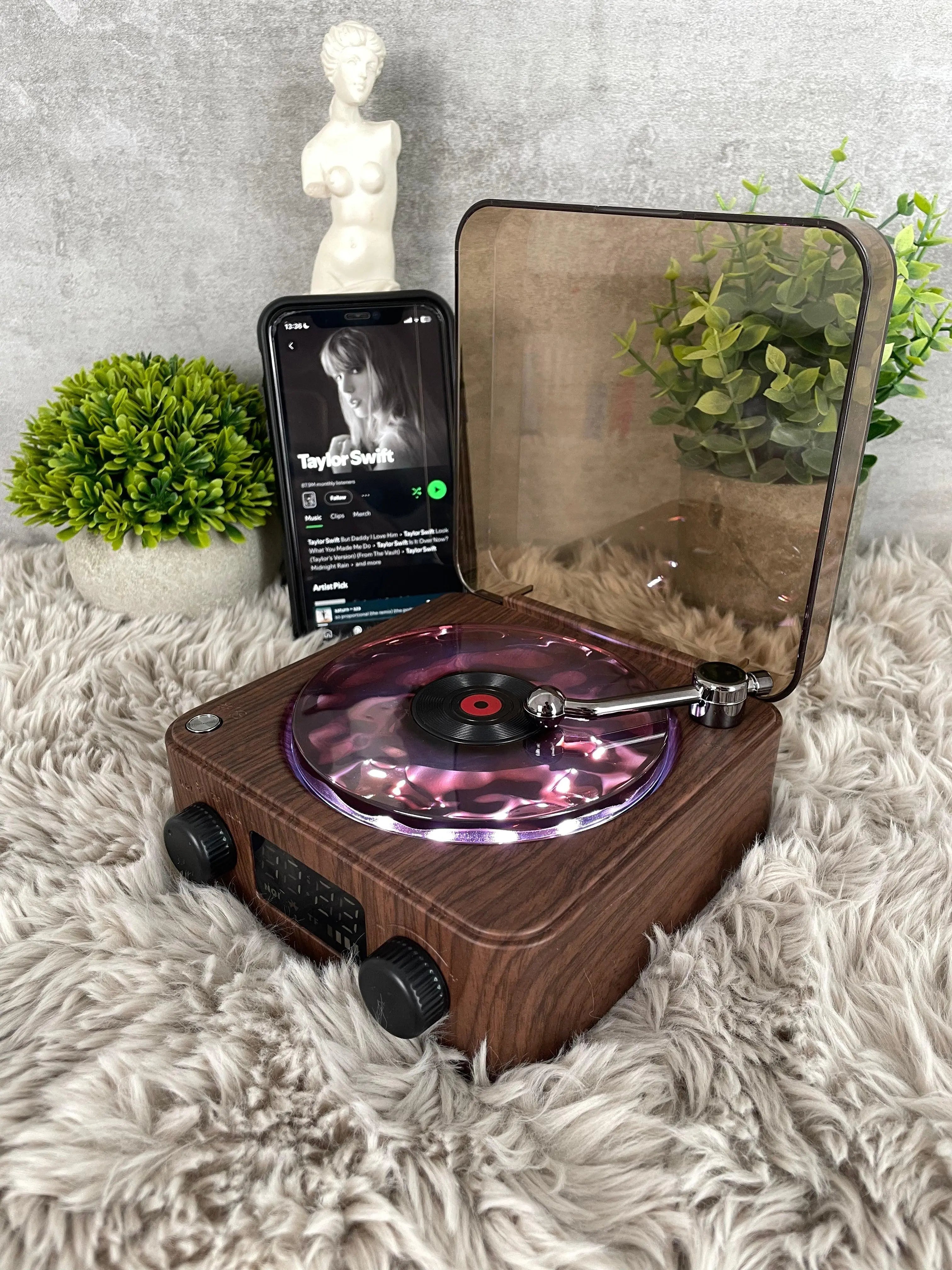 Retro Waves Bluetooth – Kişiye Özel Hediye | NISHORA