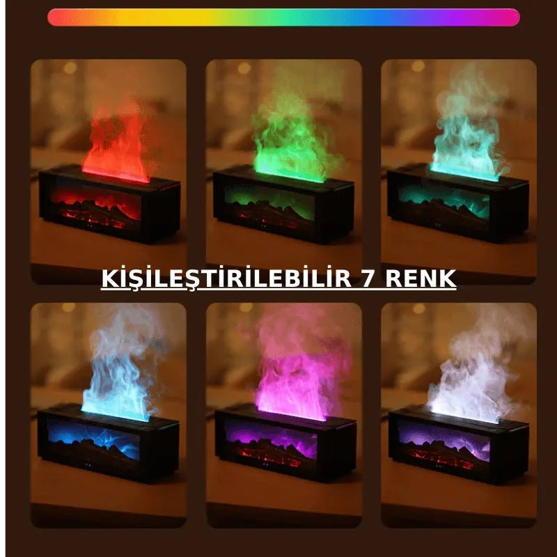 Şömine Aromaterapi Difüzör – Kişiye Özel Hediye | NISHORA