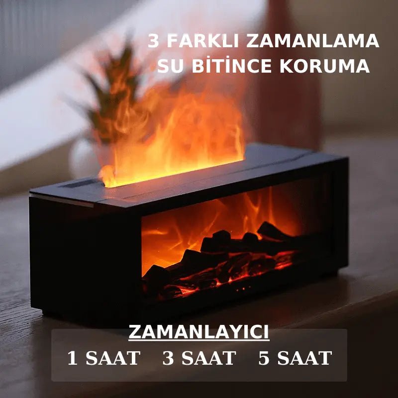 Şömine Aromaterapi Difüzör – Kişiye Özel Hediye | NISHORA